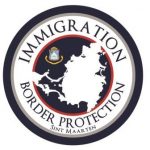 Immigration border protection logo