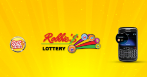 Robbie's Lottery SMS