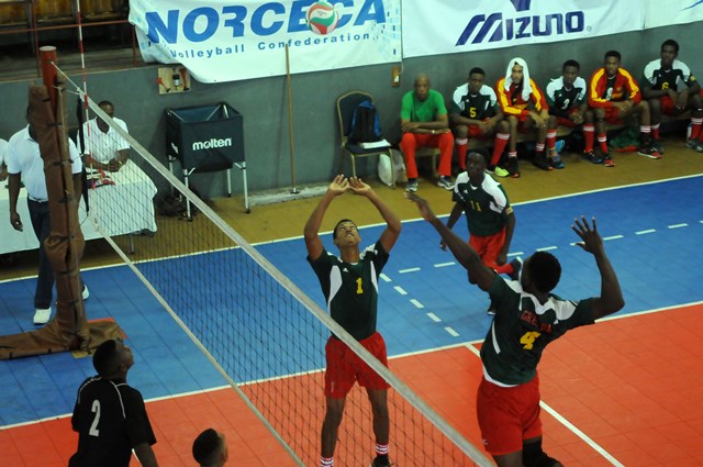 Isaac Nelson of Grenada sets against Saint Lucia_ 01